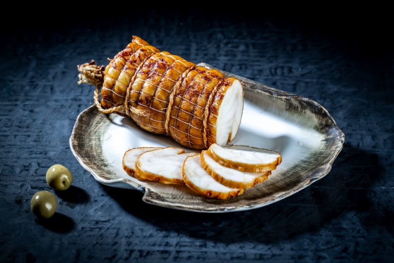 Classic Hot Smoked Sturgeon Sliced
