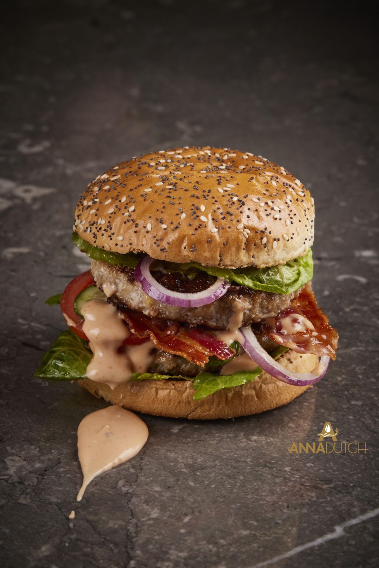 Sturgeon Burger / Acipenser Gueldenstaedtii