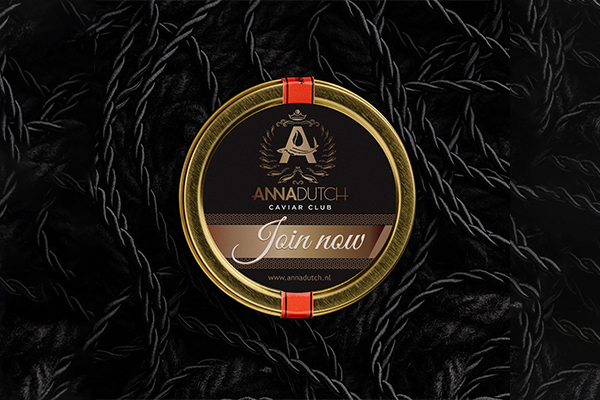 ANNA Dutch Caviar Club Join now tin